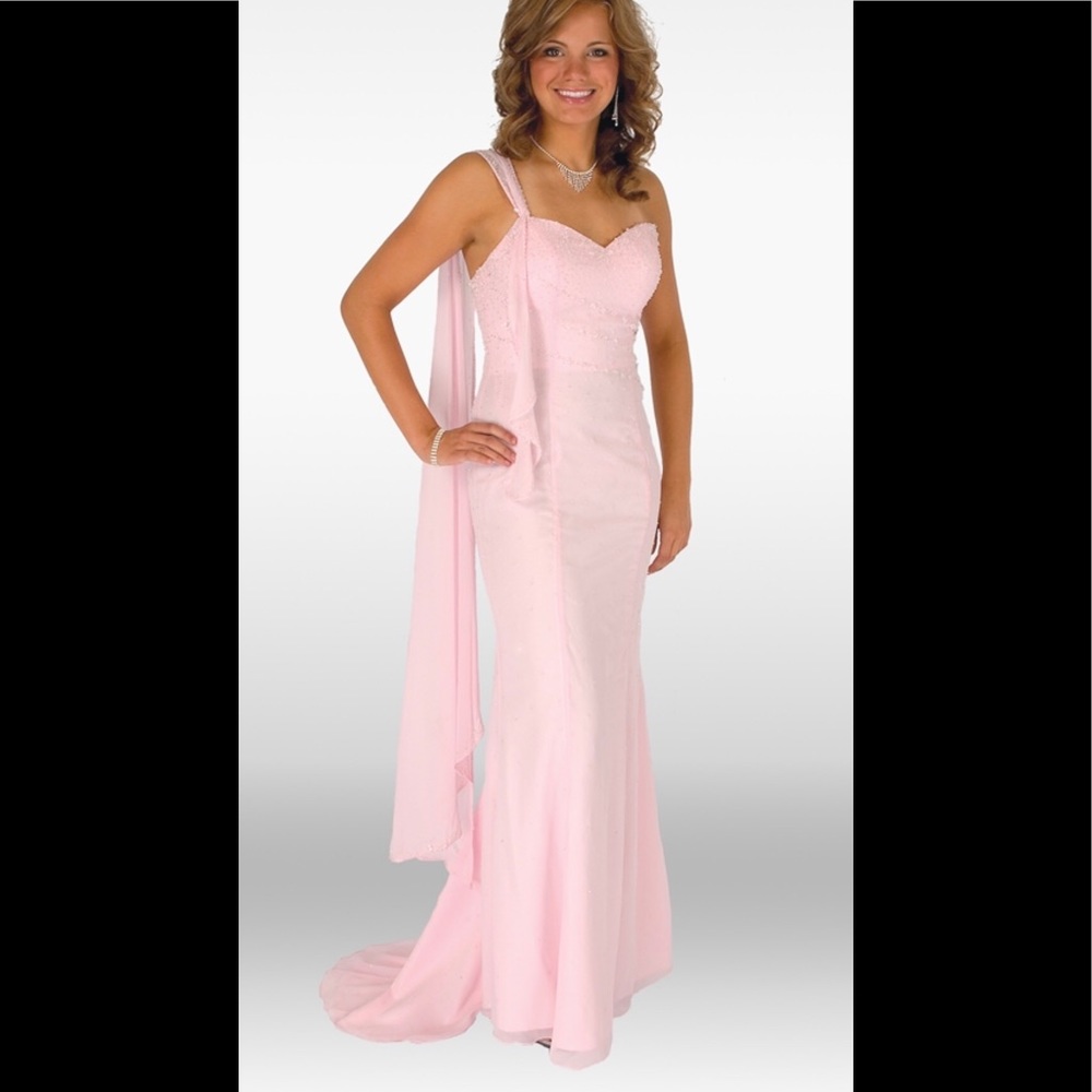 COPY - Baby Pink Formal Gown